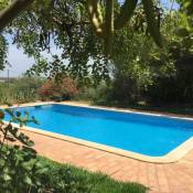 House with 2 bedrooms in Almancil with wonderful sea view shared pool enclosed garden 10 km from the beach