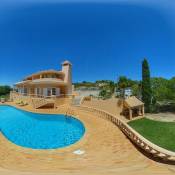 House with 4 bedrooms in Loule with wonderful sea view private pool enclosed garden 12 km from the beach