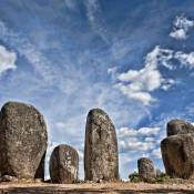 Almendres Cromlech near Evora