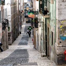 Bairro Alto Street - Lisbon