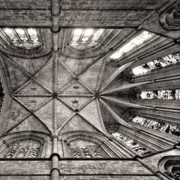 Batalha Chapterhouse stellar vaulted ceiling