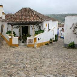 House on Corner - Obidos