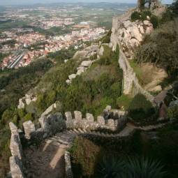 Sintra from the Castle