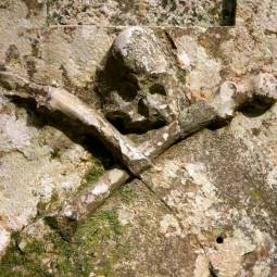 Skull and Crossbones on Tomb - Sintra
