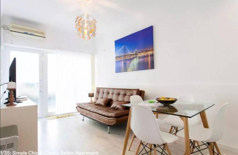 Simple Chic Belem Apartment