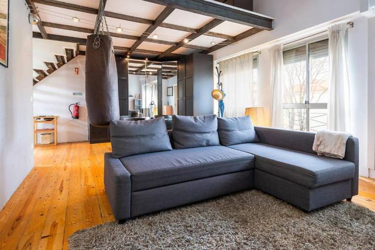 Modern Mezzanine Apartment in Lisbon