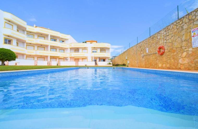 Private large terrace facing the swimming pool