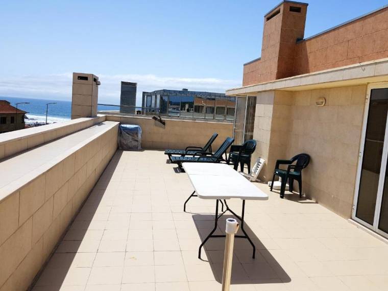 Apartment with 2 bedrooms in Vila do Conde with wonderful sea view furnished balcony and WiFi 200 m from the beach