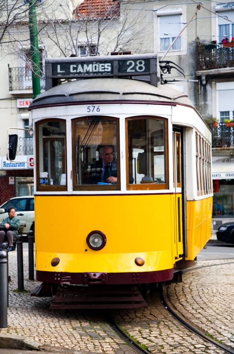 Number 28 Tram - Lisbon