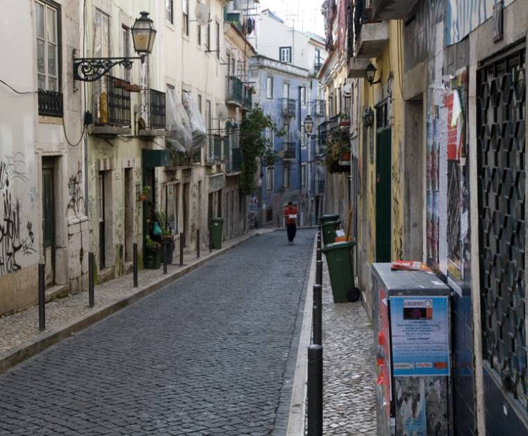 Bairro Alto Street - Lisbon