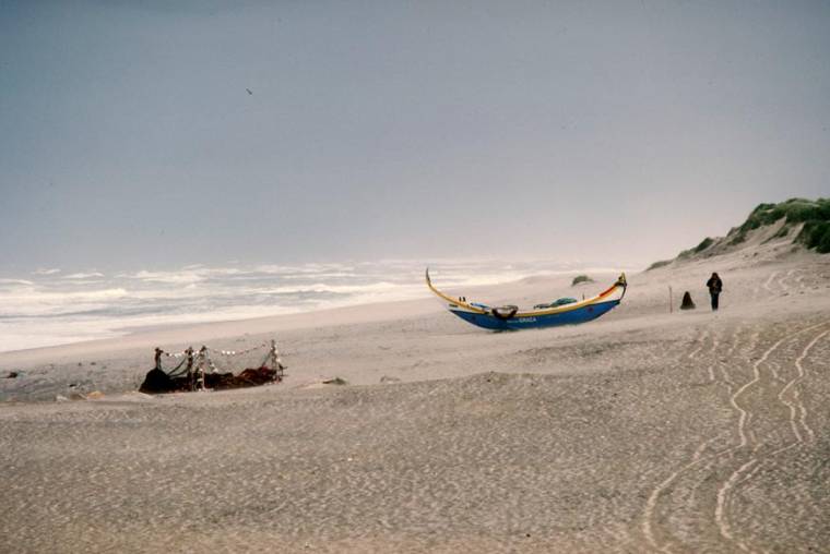 Fishing Boats on the Beach at Nazare