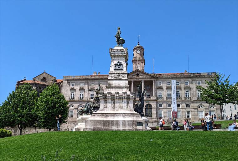 Bolsa Palace from Praca Infante Dom Henrique