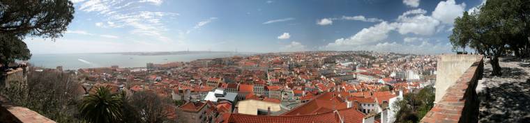 Lisbon Panorama - From the Castle