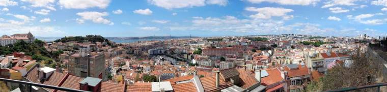 Panoramic View of Lisbon