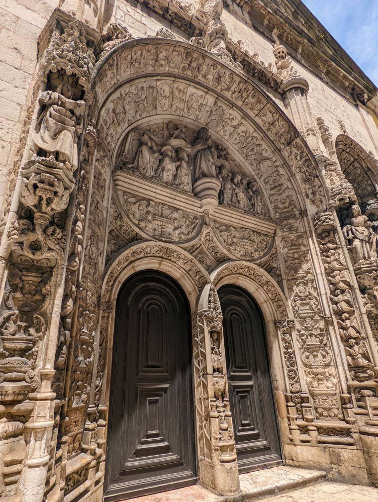  Manueline doorway - Igreja da Conceição Velha - Lisbon