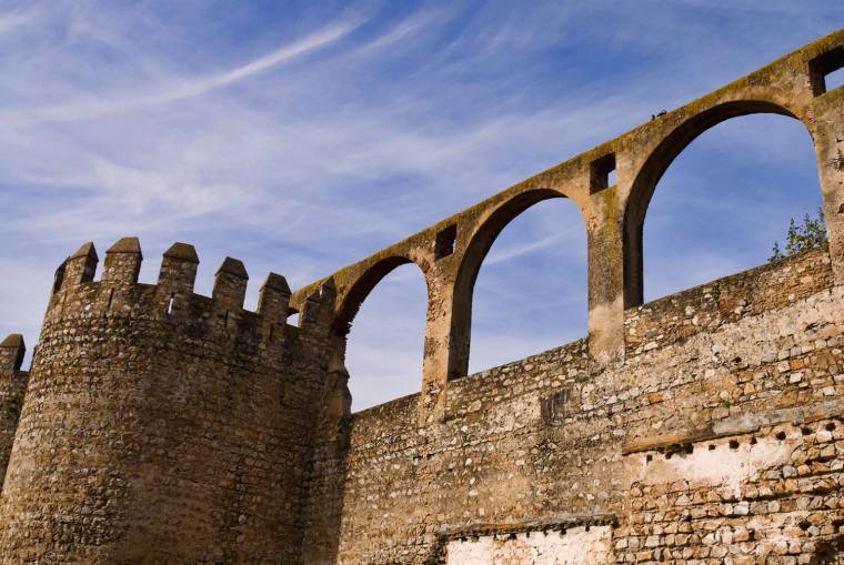 Moura Castle walls