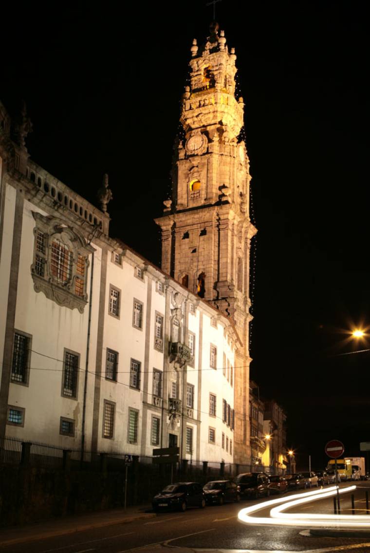 Clerigos Tower at Night - Porto