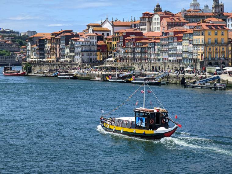 Traditional rabelo boat - Ribeira - Porto
