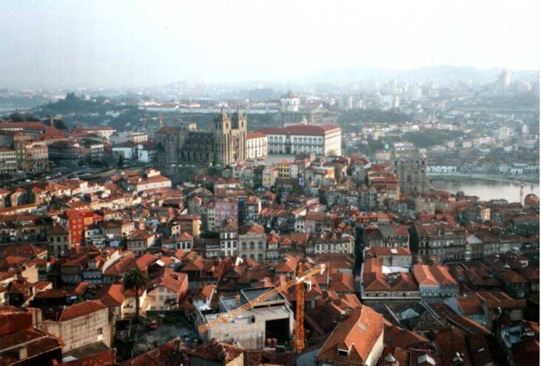 View of Porto from Clerigos Tower