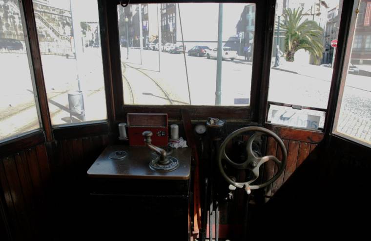 Porto Tram - Drivers View