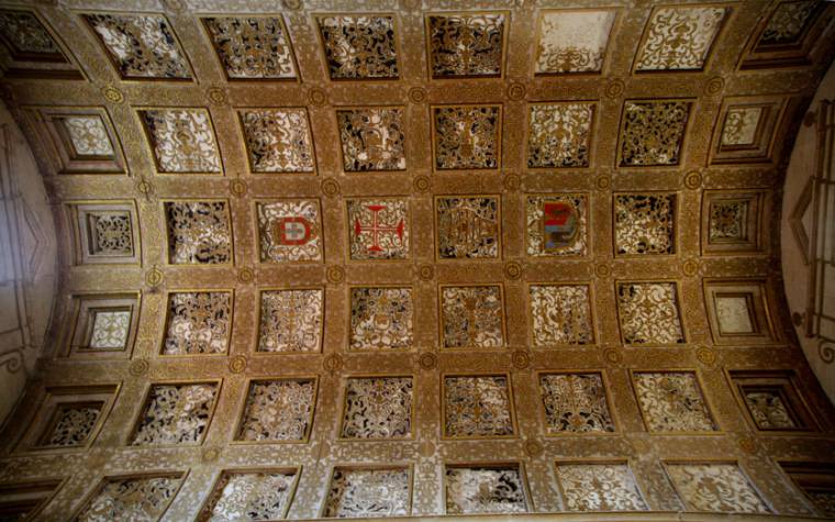 Elaborate Ceiling - Convento de Cristo - Tomar