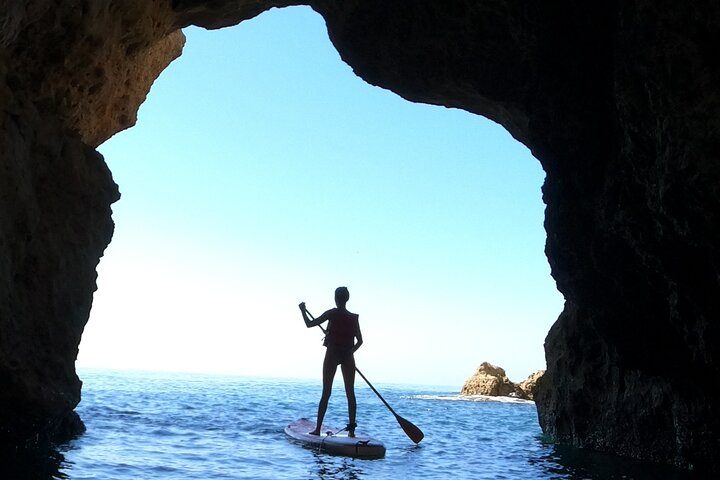 Sup/ Paddle Board tours To Benagil Caves & Marinha Beach – From Benagil Beach