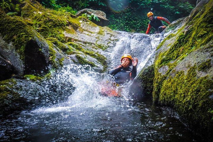 Canyoning Experience in Ribeira dos Caldeirões (Sao Miguel - Azores)