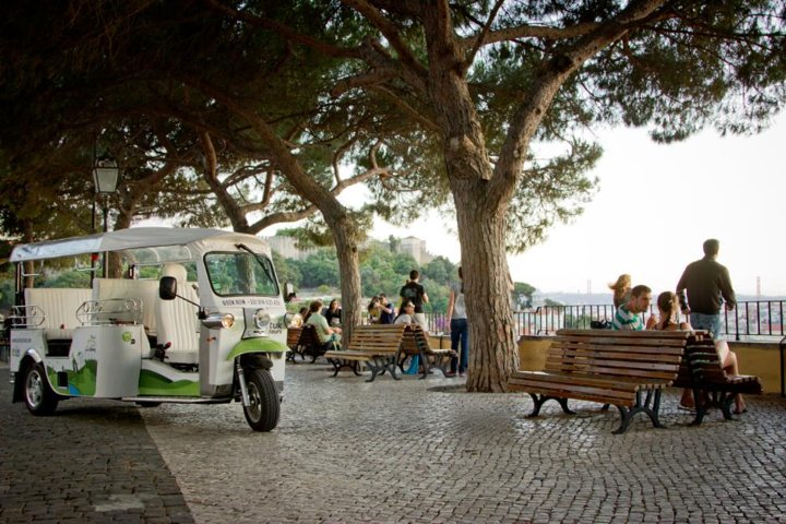 Lisbon's Most Beautiful Viewpoints - Private 2H Electric Tuk Tuk Tour