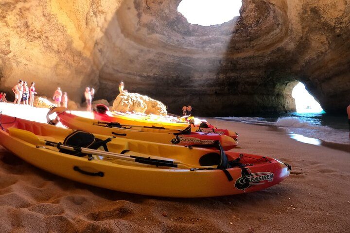 Benagil Kayak Tour On Board a Fantastic Catamaran