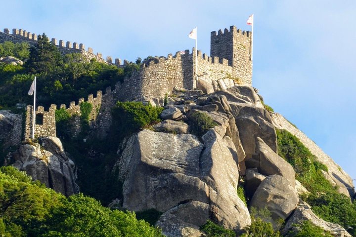 From Lisbon To Sintra - visit pena palace + moorish castle