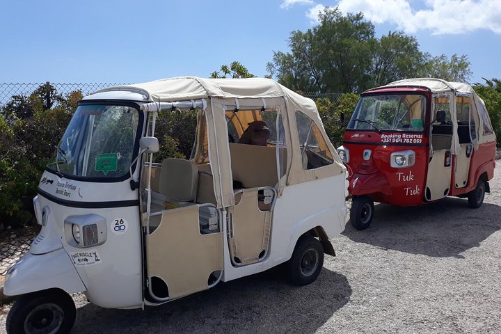 Private Guided Tuk-Tuk Tour with Pick-Up and Drop-Off of Albufeira