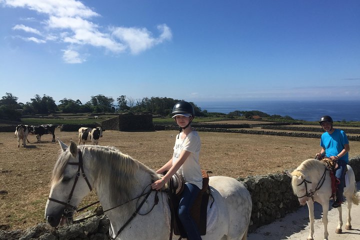 Horseback riding on the volcano - 1h duration