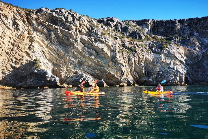 Kayak Tour to Ribeira do Cavalo Beach Beaches and Caves