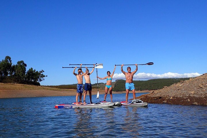 Stand Up Paddle Bravura lake tour